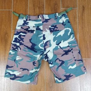 Sold Order Plus Men Camo Cargo Shorts Size XL
